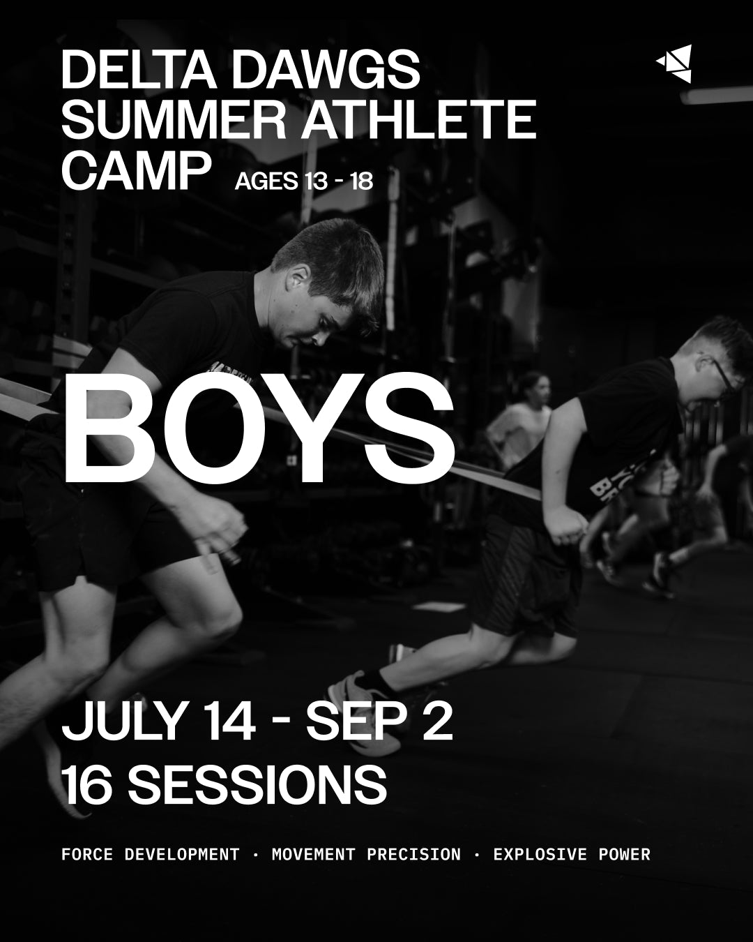 BOYS DELTA DAWGS SUMMER ATHLETE CAMP